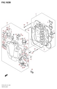 DF250Z From 25003Z-410001 (E03)  2014 drawing THROTTLE BODY (DF200Z:E03)