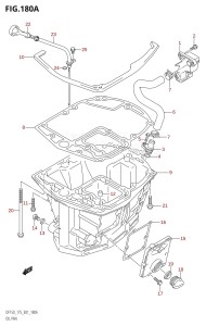 DF175Z From 17501Z-780001 (E01)  2007 drawing OIL PAN