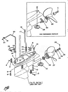 140AETO drawing PROPELLER-HOUSING-AND-TRANSMISSION-2