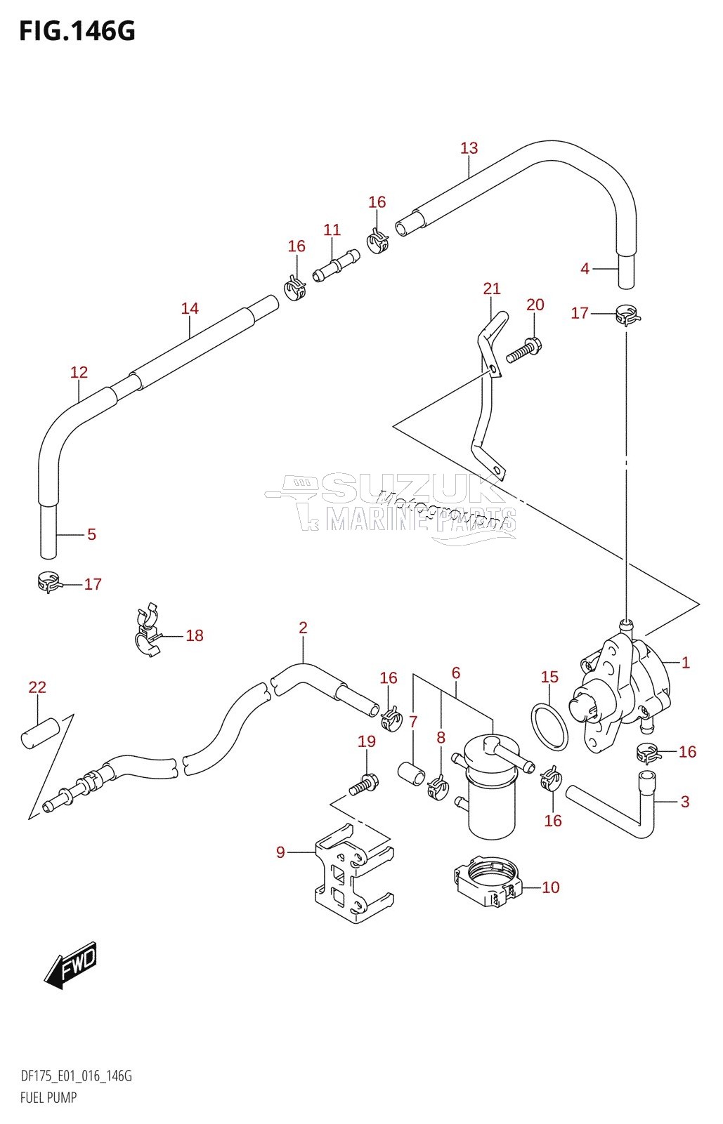 FUEL PUMP (DF150ZG:E01)