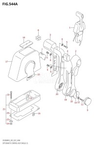 DF200AST From 20004F-240001 (E03)  2022 drawing OPT:REMOTE CONTROL ASSY SINGLE (1)