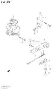 DF90A From 09003F-310001 (E01 E40)  2013 drawing THROTTLE BODY (DF80A:E40)