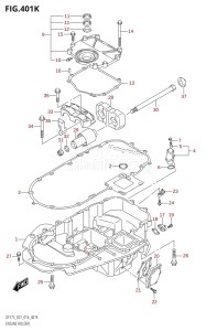 DF175T From 17502F-610001 (E01 E40)  2016 drawing ENGINE HOLDER (DF175T:E40)