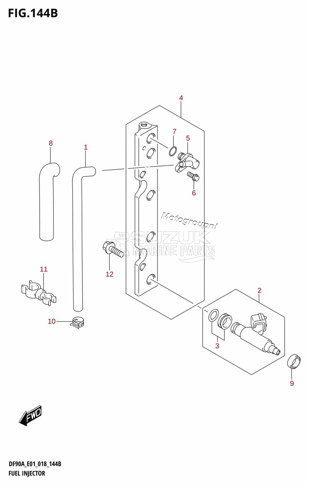 FUEL INJECTOR (E40)