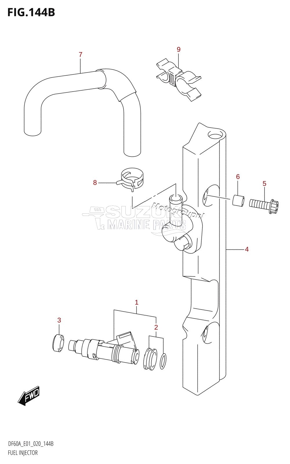 FUEL INJECTOR (E40)