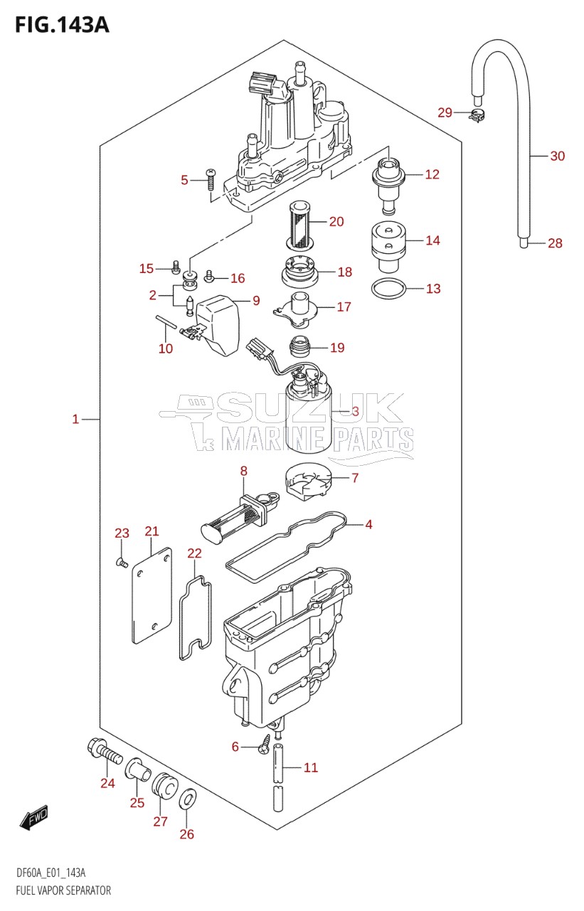 FUEL VAPOR SEPARATOR