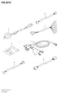 DF50A From 05003F-040001 (E01)  2020 drawing OPT:HARNESS (DF60ATH,DF50AVTH,DF60AVTH)