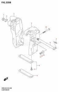 DF90A From 09003F-810001 (E03)  2018 drawing CLAMP BRACKET (DF80A)