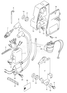 DT40 From 04003-371001 ()  2003 drawing IGNITION