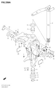 17502F-410001 (2014) 175hp E03-USA (DF175TG) DF175TG drawing SWIVEL BRACKET