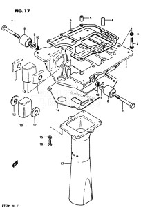 DT55 From 05502-702147 ()  1987 drawing ENGINE HOLDER