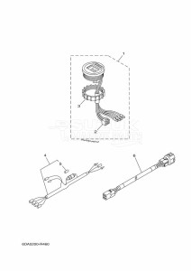 F50DET drawing SPEEDOMETER