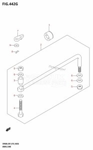 DF50A From 05003F-310001 (E01)  2013 drawing DRAG LINK (DF60A:E01)