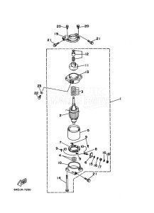 L200F drawing STARTER-MOTOR