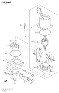 DF70A From 07003F-110001 (E03)  2011 drawing PTT MOTOR