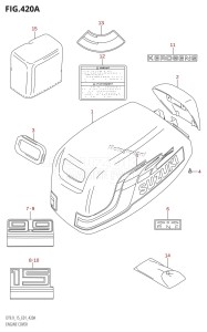 DT9.9 From 00993-880001 (E01 E13 E40)  2008 drawing ENGINE COVER (K1)