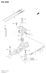 DF200 From 20002F-210001 (E01 E40)  2012 drawing THROTTLE ROD