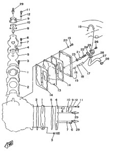 115C drawing CYLINDER--CRANKCASE-2