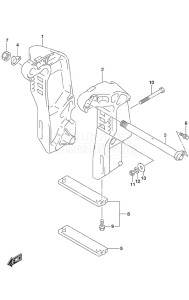 DF 70A drawing Clamp Bracket