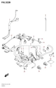 DF20A From 02002F-410001 (P01)  2014 drawing HARNESS (DF9.9BR:P01)