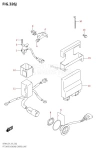 DF80A From 08002F-710001 (E03)  2017 drawing PTT SWITCH /​ ENGINE CONTROL UNIT (DF90ATH:E01)