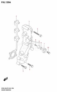 DF25A From 02504F-440001 (P01)  2024 drawing EXHAUST MANIFOLD