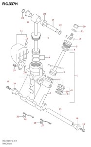 DF200 From 20002F-610001 (E03)  2016 drawing TRIM CYLINDER (DF250ST:E03:L-TRANSOM)