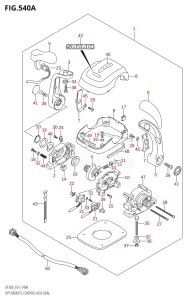 DF300Z From 30002Z-010001 (E01 E40)  2010 drawing OPT:REMOTE CONTROL ASSY DUAL (K7)