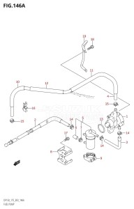 DF150Z From 15001Z-680001 (E03)  2006 drawing FUEL PUMP (K6,K7,K8)