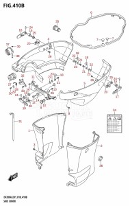 DF200Z From 20002Z-810001 (E01 E40)  2018 drawing SIDE COVER (DF200AZ)