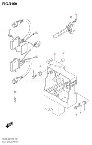 DF200Z From 20002Z-810001 (E03)  2018 drawing RECTIFIER /​ IGNITION COIL