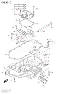 DF150ZG From 15002Z-510001 (E03)  2015 drawing ENGINE HOLDER (DF150Z:E03)