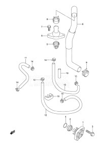 Outboard DF 50A drawing Thermostat