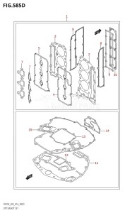 DF200 From 20002F-410001 (E03)  2014 drawing OPT:GASKET SET (DF225Z:E03)