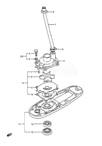 Outboard DT 55 drawing Water Pump