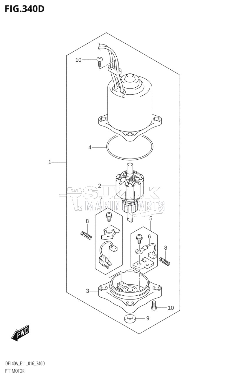 PTT MOTOR (DF115AZ:E11)