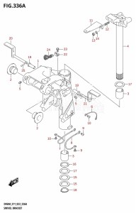 DF60A From 06003F-340001 (E11 E40)  2023 drawing SWIVEL BRACKET (DF40A,DF50A)