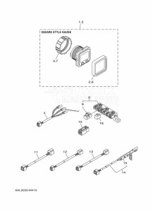 F250GETX drawing OPTIONAL-PARTS-1