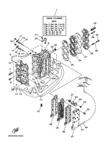 E60HMHDL drawing CYLINDER--CRANKCASE