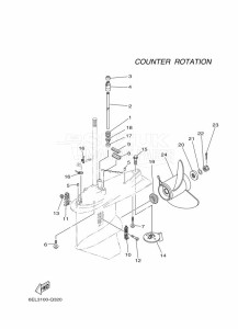 FL115BETX drawing PROPELLER-HOUSING-AND-TRANSMISSION-4