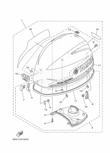 F40FEDL drawing TOP-COWLING