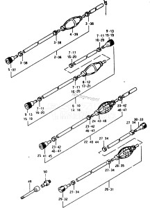 DT5 From 0501-100001 ()  1988 drawing FUEL HOSE