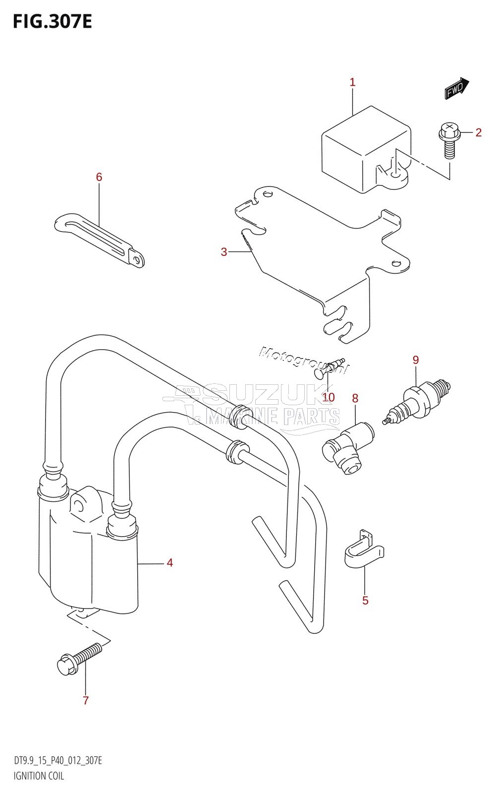 IGNITION COIL (DT15:P37)