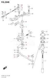 DF150AP From 15003P-810001 (E01 E40)  2018 drawing CLUTCH SHAFT (DF150AP:E40)