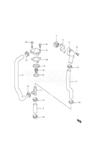 Outboard DF 60 drawing Thermostat