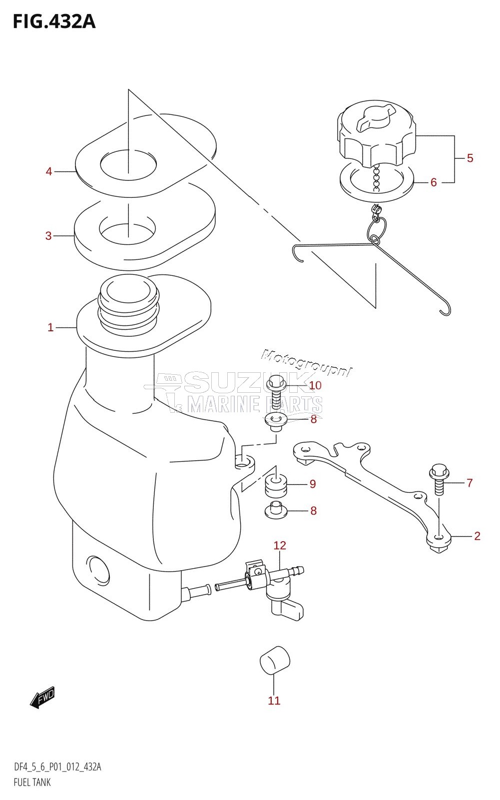 FUEL TANK (DF4:P01)