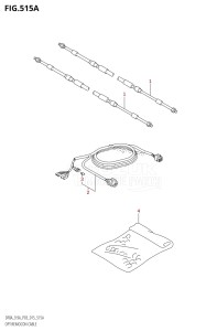 DF9.9A From 00994F-510001 (P03)  2015 drawing OPT:REMOCON CABLE (DF8A:P03)