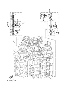 LF250TXRH drawing THROTTLE-BODY-3