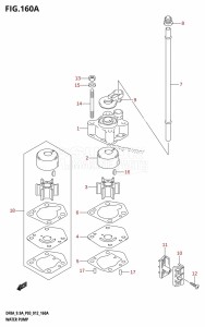 DF9.9A From 00994F-610001 (P01)  2016 drawing WATER PUMP