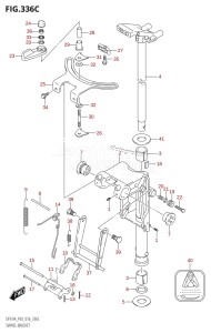 DF8A From 00801F-610001 (P03)  2016 drawing SWIVEL BRACKET (DF9.9A:P03)